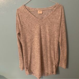 Soma Grey Mesh Long Sleeve